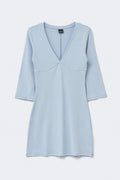 V-neck dress - Tropical storm