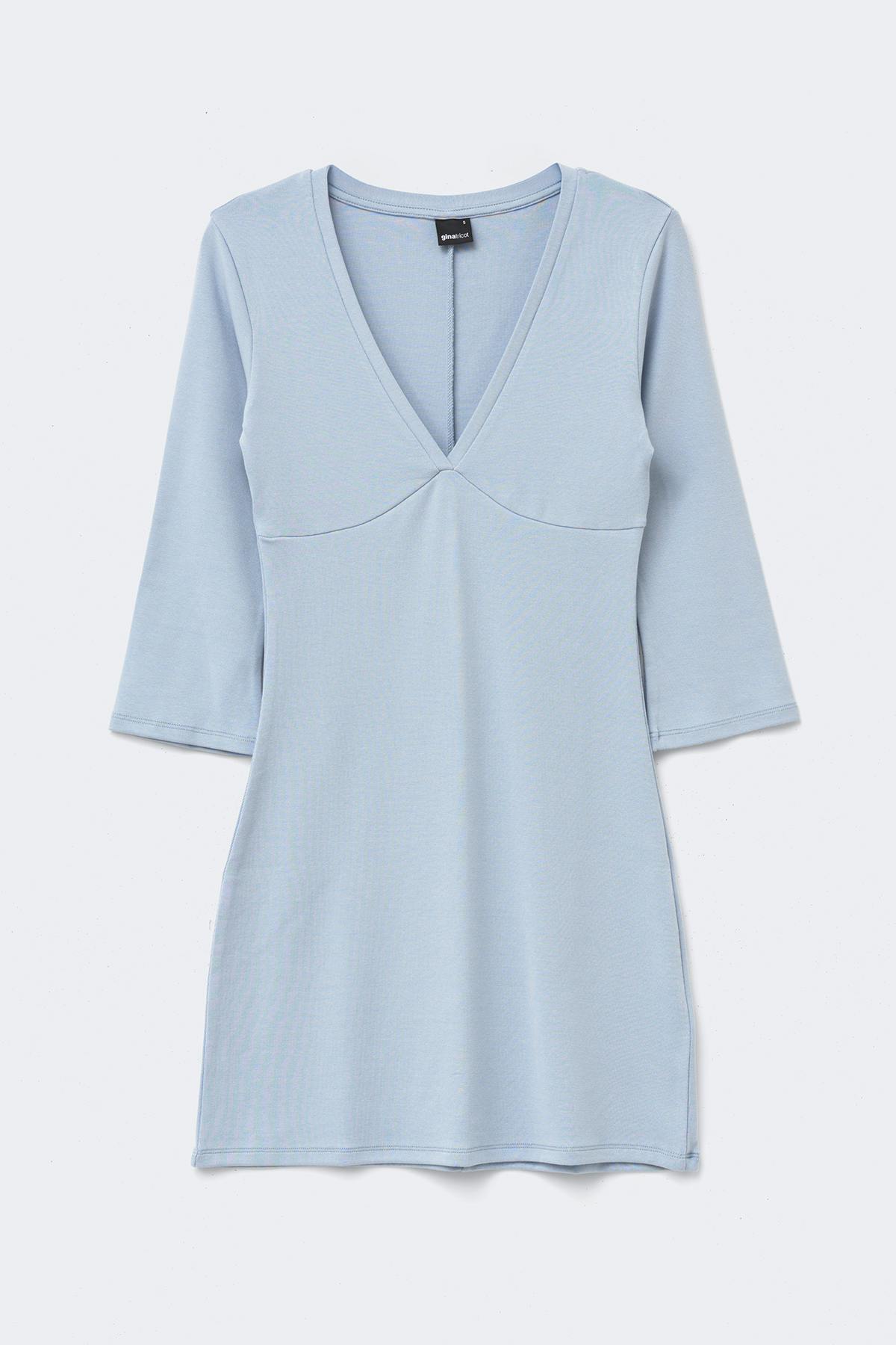 V-neck dress - Tropical storm