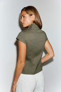 Button up top - Kaki