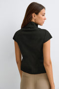 Button up top - Noir