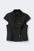Button up top - Noir