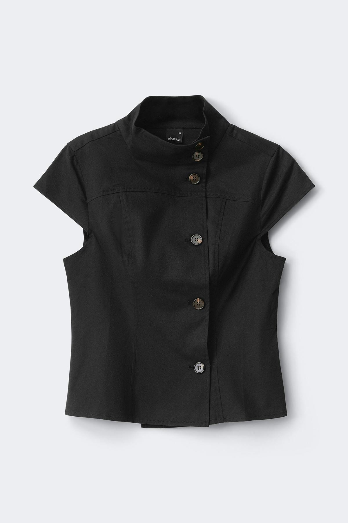 Button up top - Noir