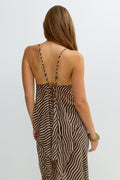 Sheer strap singlet - Stripe