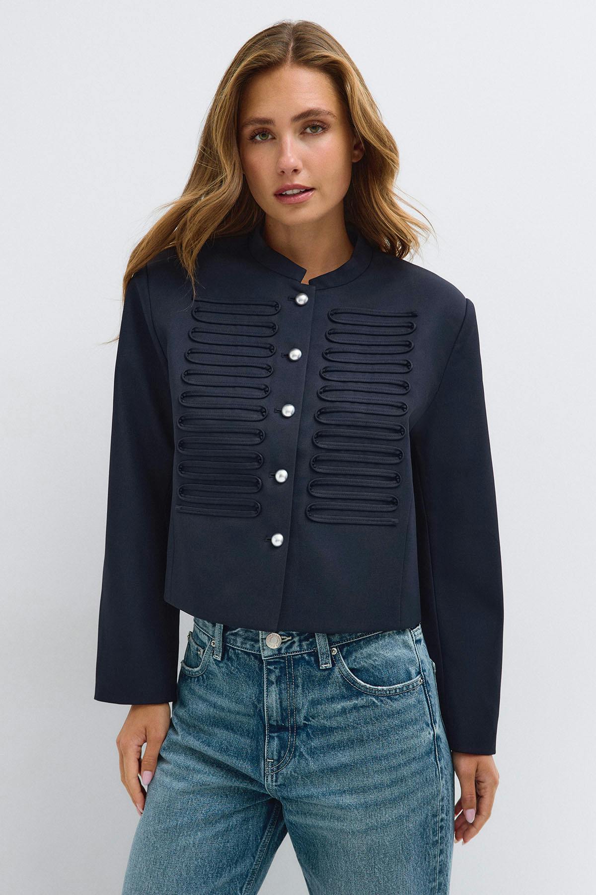 Short blazer - Bleu marine foncé