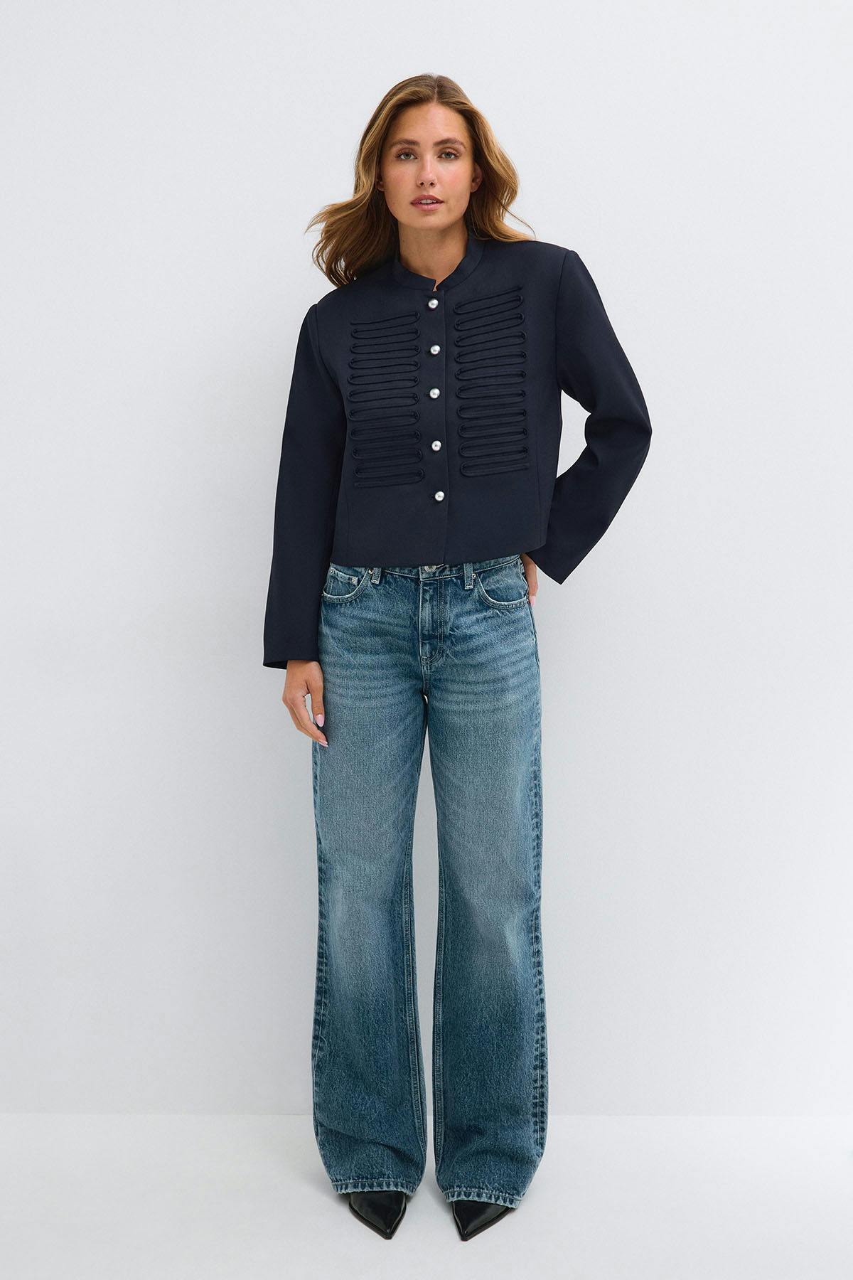 Short blazer - Bleu marine foncé