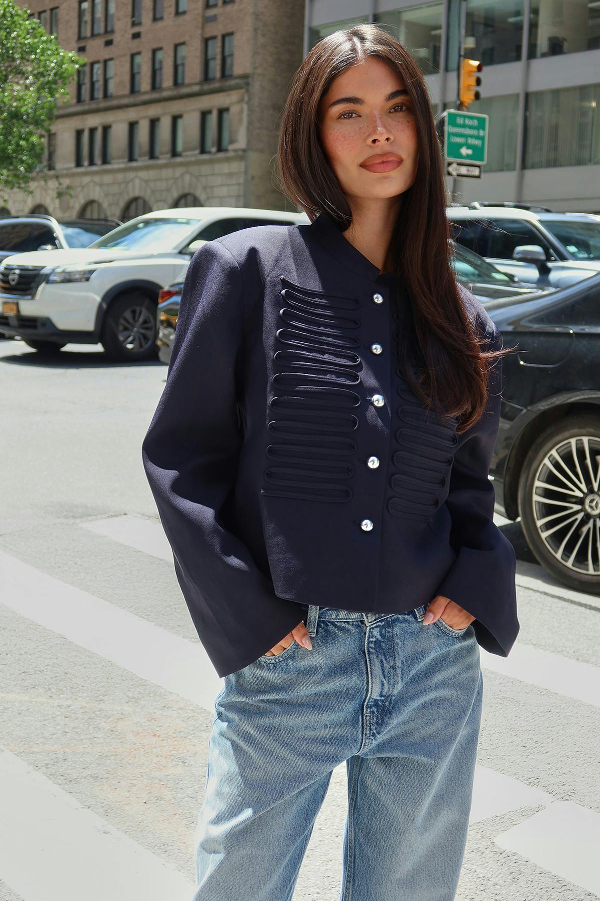 Short blazer - Noir