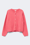 14+ knitted cardigan - Corail
