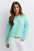 14+ knitted cardigan - Corail