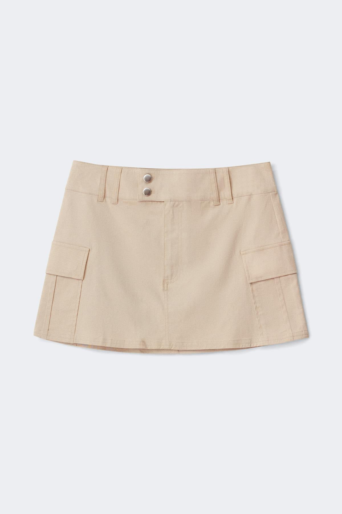 Utility skirt - Beige clair