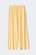 Wide loungewear trousers - Butter yellow
