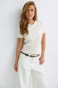 Baby v-neck tee - Blanc cassé