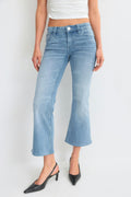 Re tok kick flare jeans - Bleu clair
