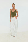 Built-in bra tank - Noir
