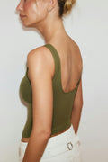 Built-in bra tank - Noir