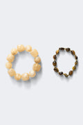 2-pack stone bracelet