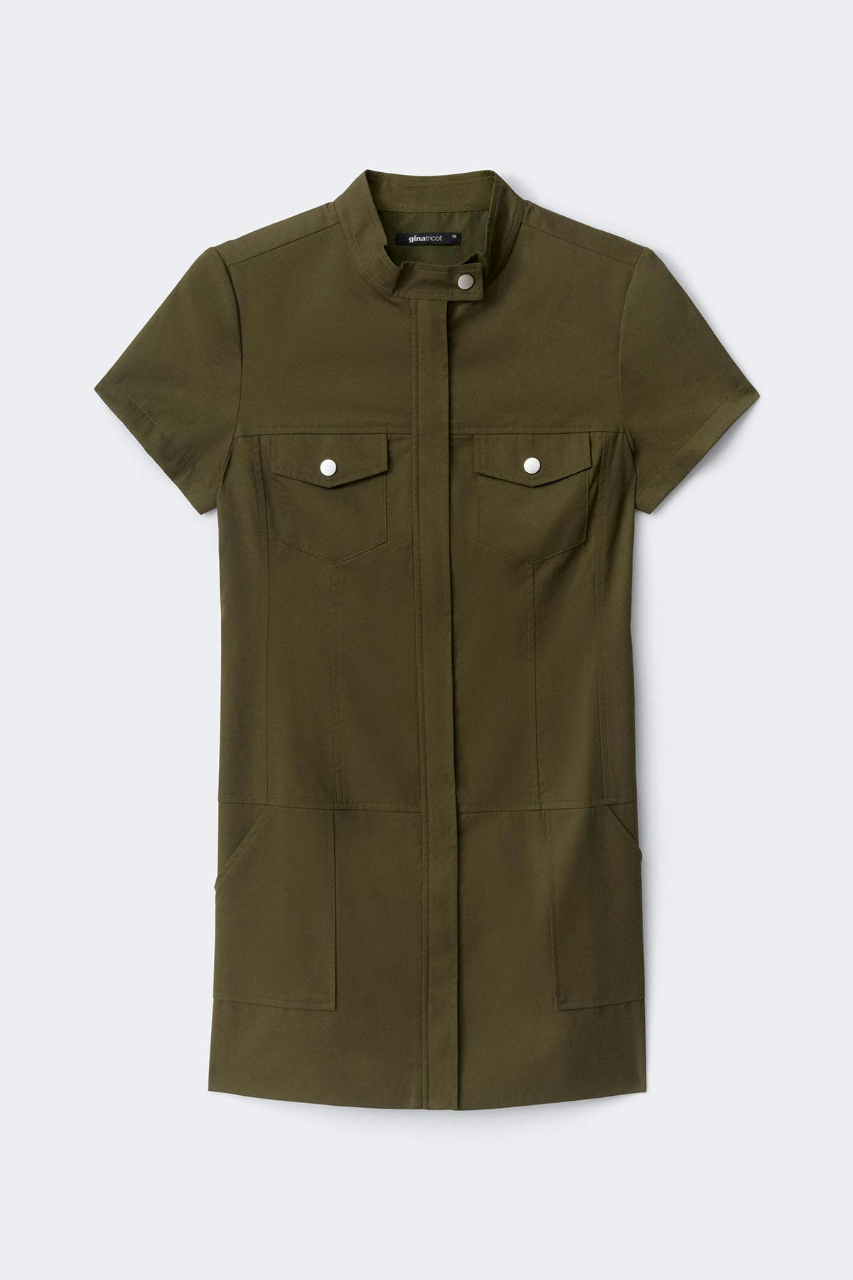 Utility dress - Vert
