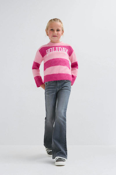 Y petite lace detail jeans