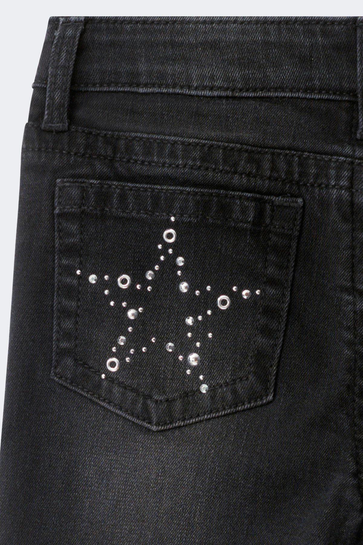 Y petite sparkle flare jeans - Noir