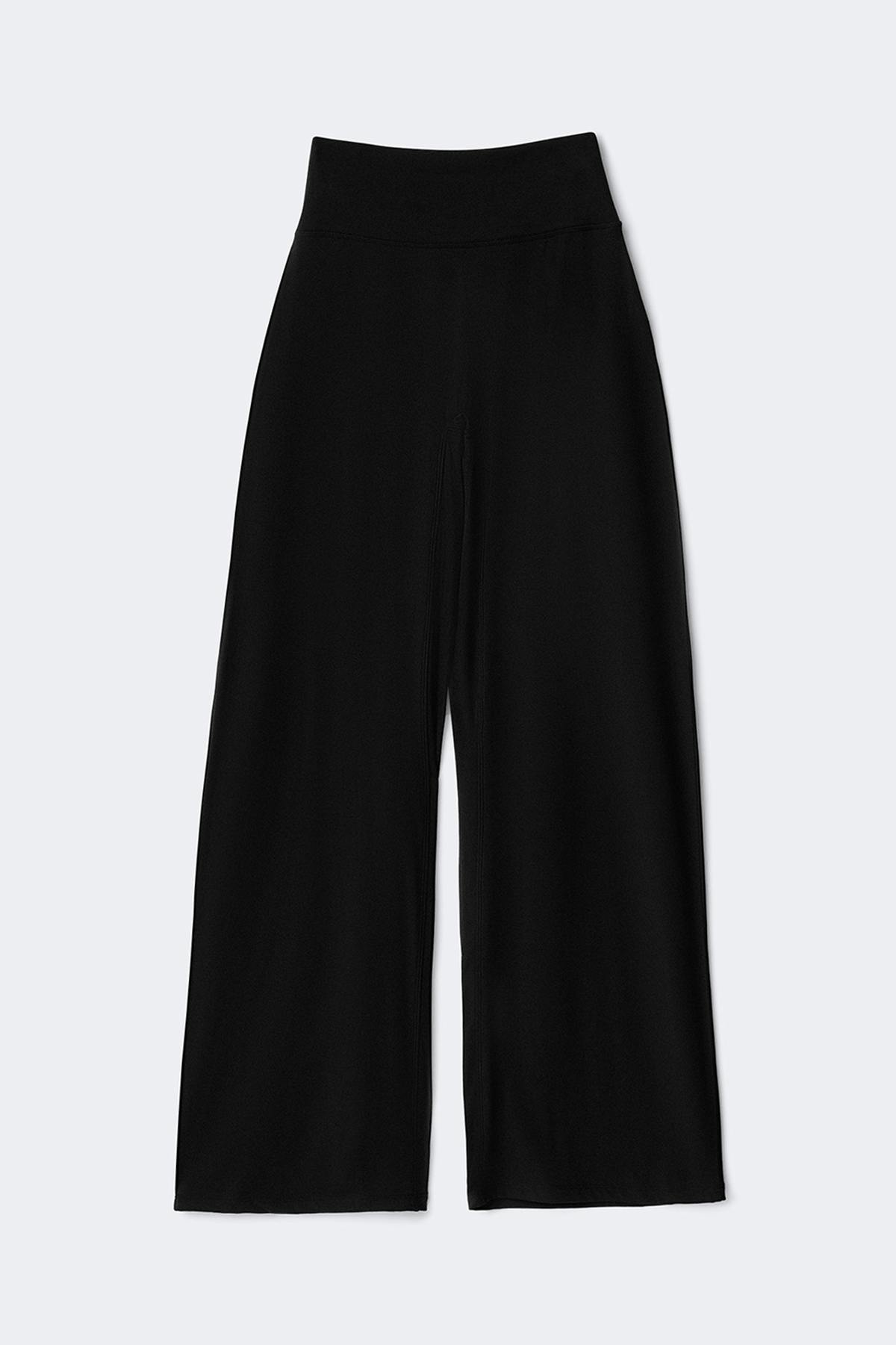 Wide yoga trousers - Noir