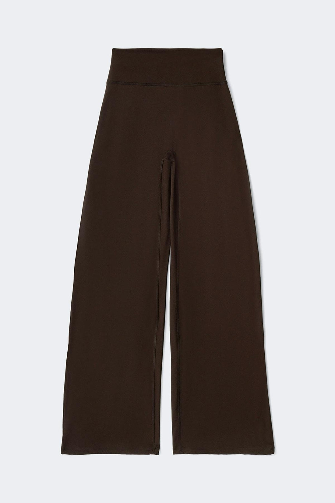 Tall wide yoga trousers - Marron foncé
