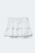 14+ lace skirt - Blanc