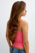 14+ lace singlet - Corail