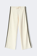 Sporty straight trousers - Tofu