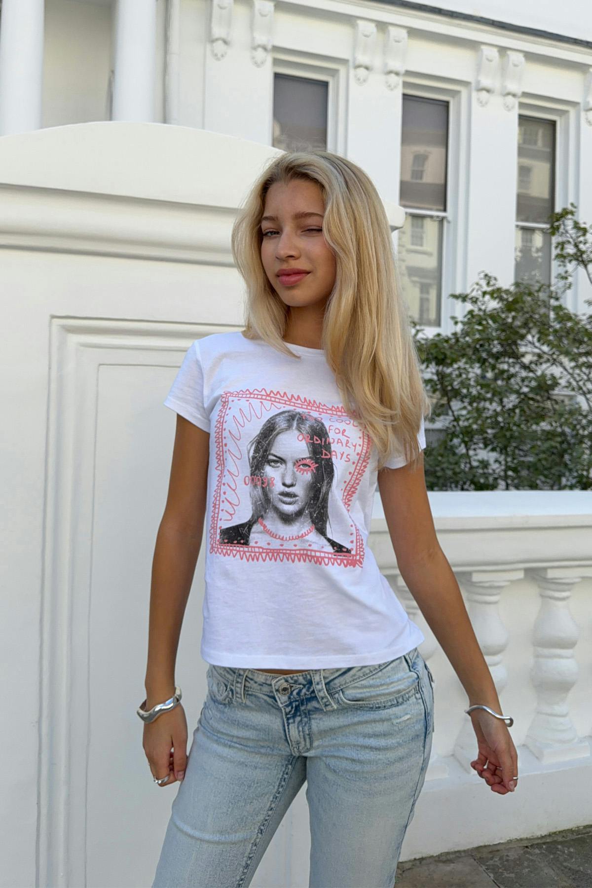 Y printed tee - Jungle aop