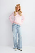 Y lace detail top - Ballet slipper