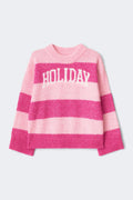 Y petite graphic sweater