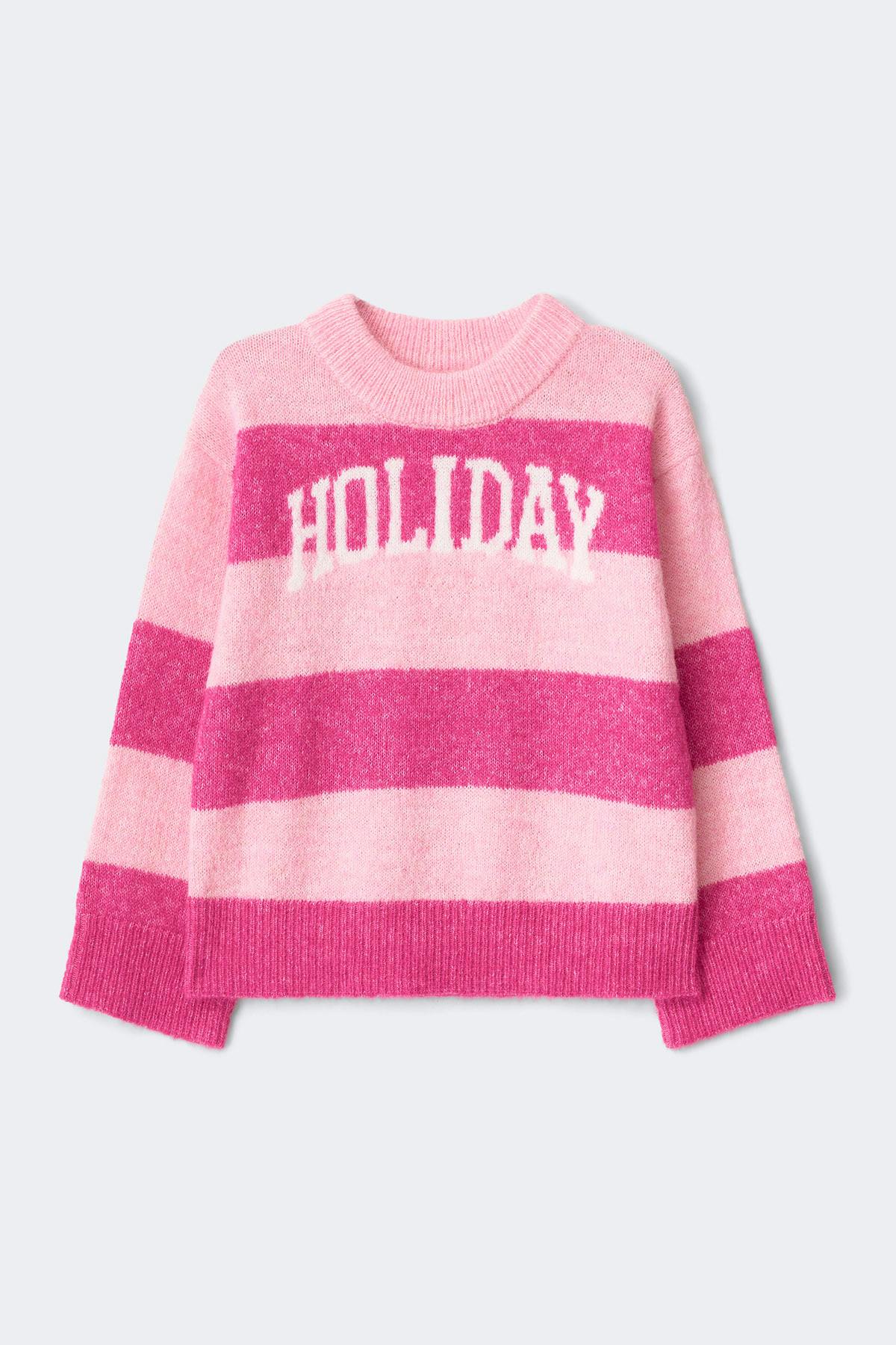 Y petite graphic sweater