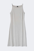 90s midi dress - Cheetahdark/aop