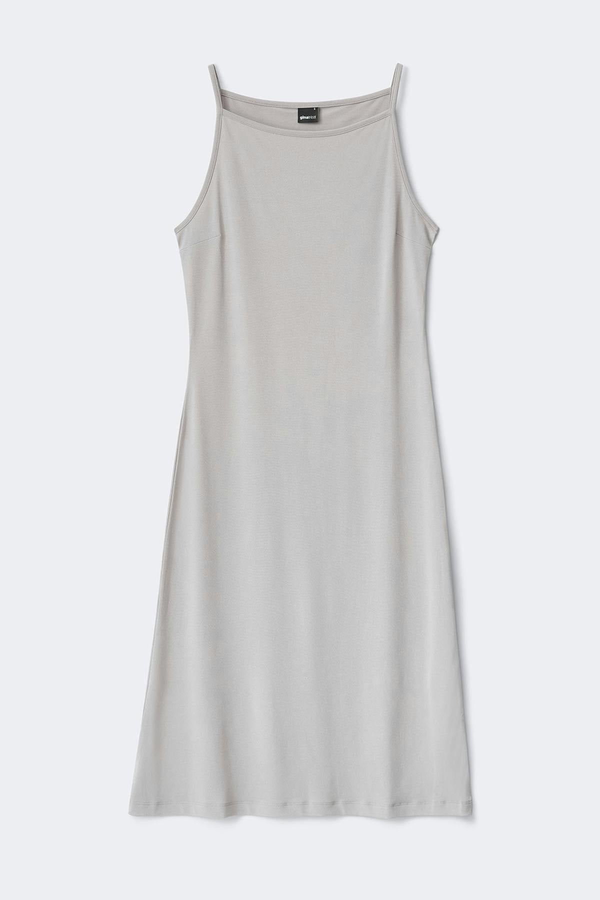 90s midi dress - Cheetahdark/aop