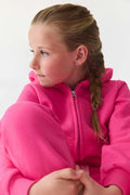 Y petite zip hoodie