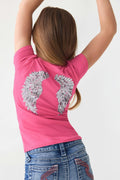 Y petite printed tee