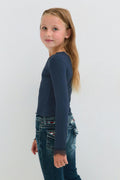 Y petite lace top