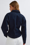 Shaped denim shirt - Rinse