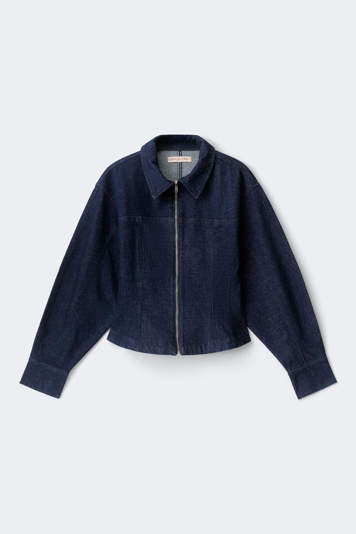 Shaped denim shirt - Rinse