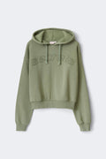 14+ printed hoodie - Vert