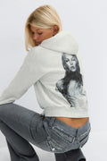 14+ printed hoodie - Vert