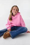 Y petite basic hood - Ballet slipper