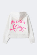 Y petite basic hood - Rose