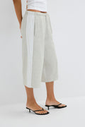 Bermuda sweat shorts - Grey melange