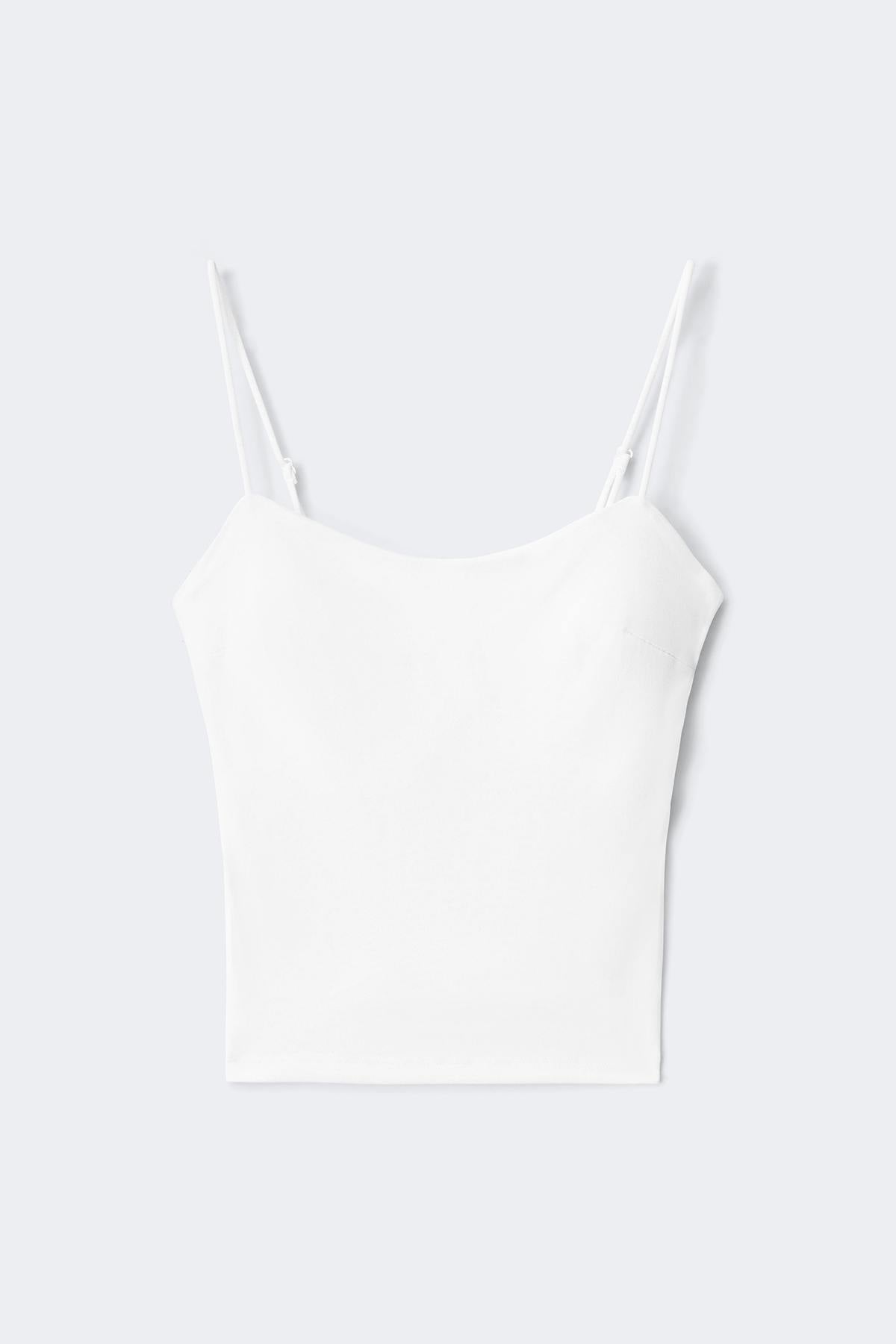 14+ padded singlet - Ballet slipper