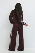 Sporty wide trousers - Mazarine blue