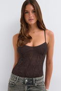 Lace body - Noir