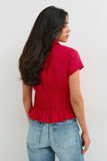Smock shirt - Blue check