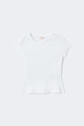 Y baby tee - Multi stripe
