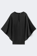 Keyhole mini dress - Noir