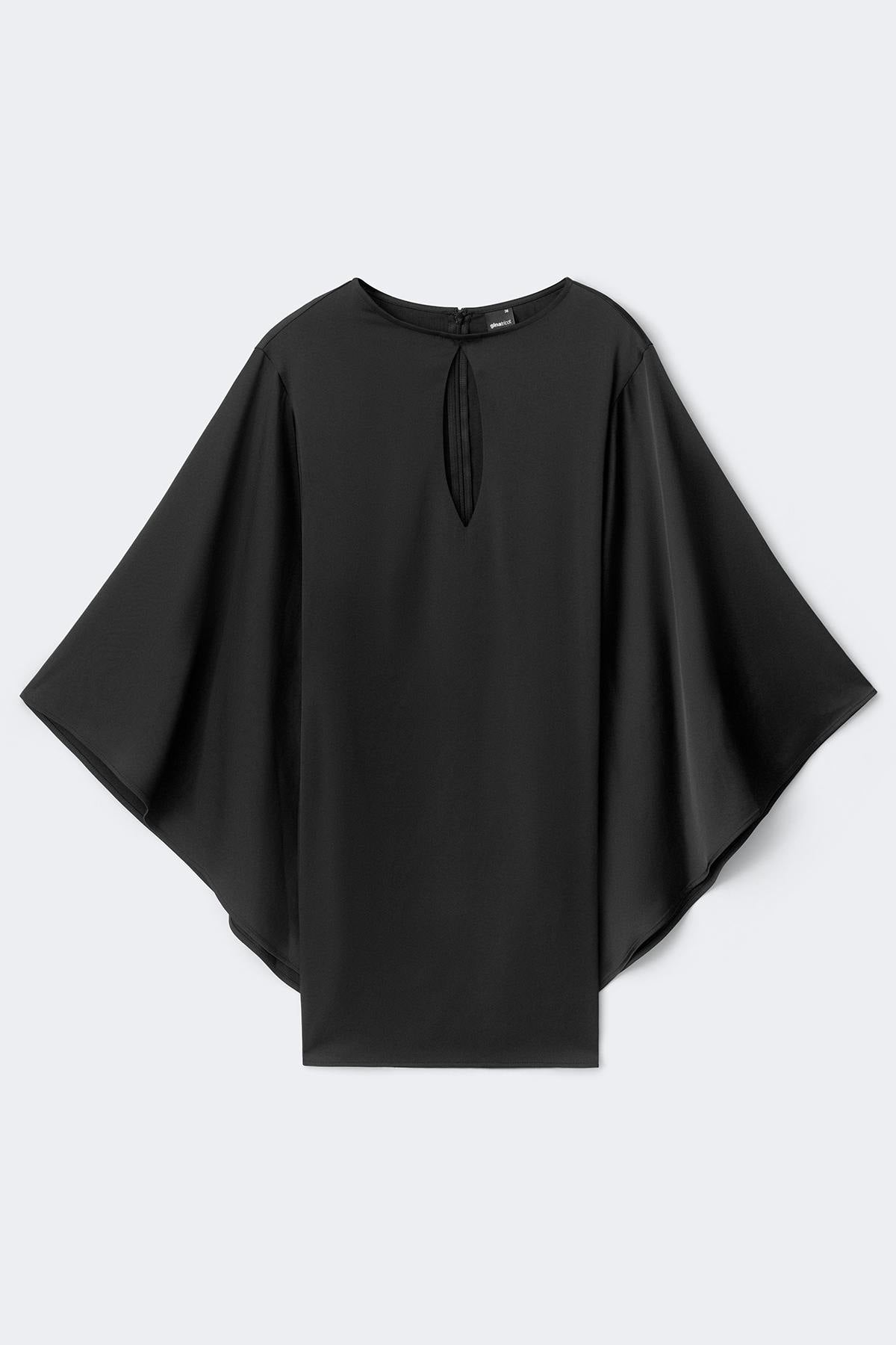 Keyhole mini dress - Noir